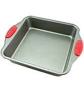 Non-Stick Steel 8x8 Square Baking Pan by Boxiki Kitchen. Durable, Convenient, and Premium Quality...