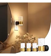 VOLISUN LED Night Lights Plug into Wall, Dimmable Night Light 3 CCT &amp; 5 Brightness Levels, Acryli...