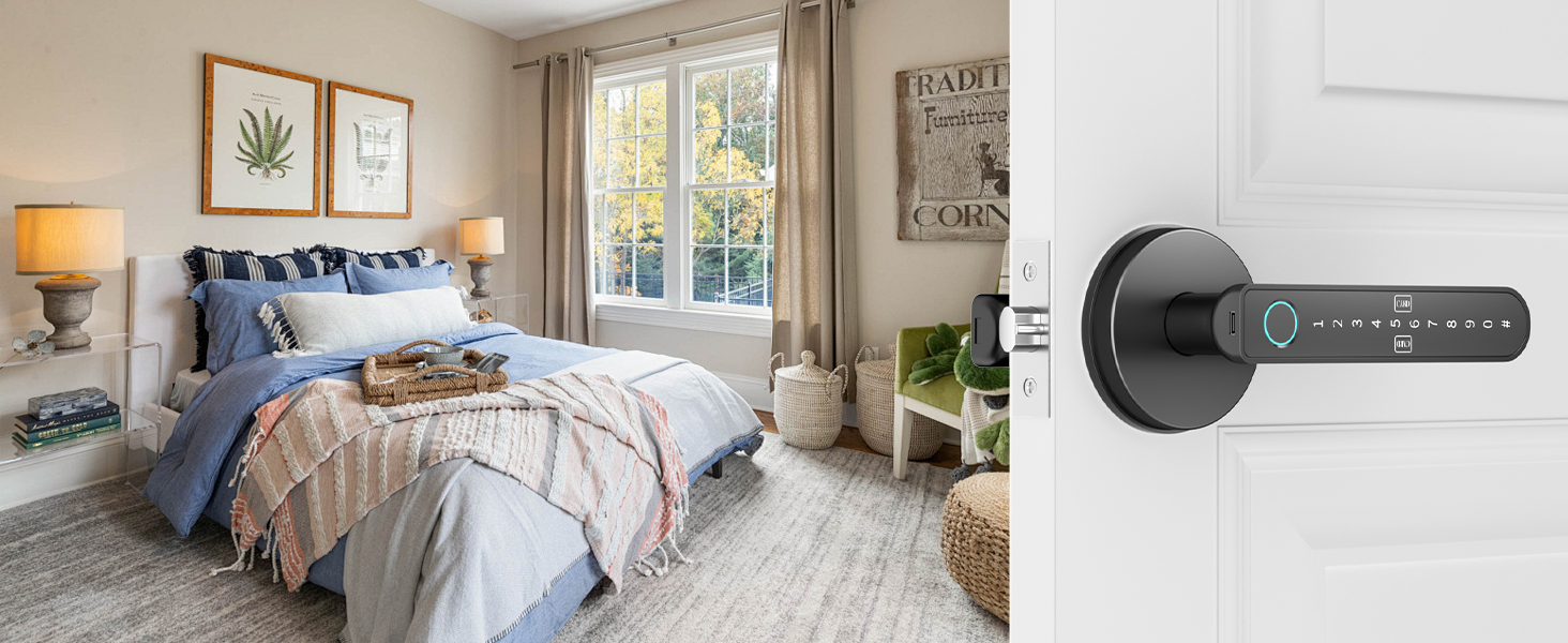smart bedroom door lock