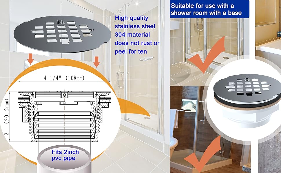 Yariwiz 2" No-Caulk PVC
