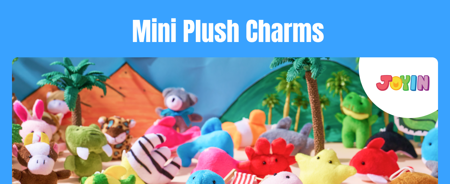 Mini Animal Plush Toy Assortment