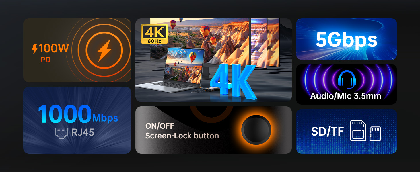 USB C Docking Station