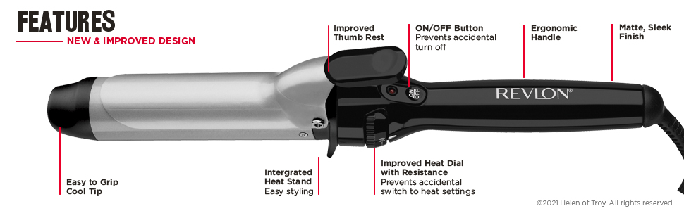 curlingirons, curlingiron, ceramic; longlastingcurls; haircurlingirons; revloncurlingirons