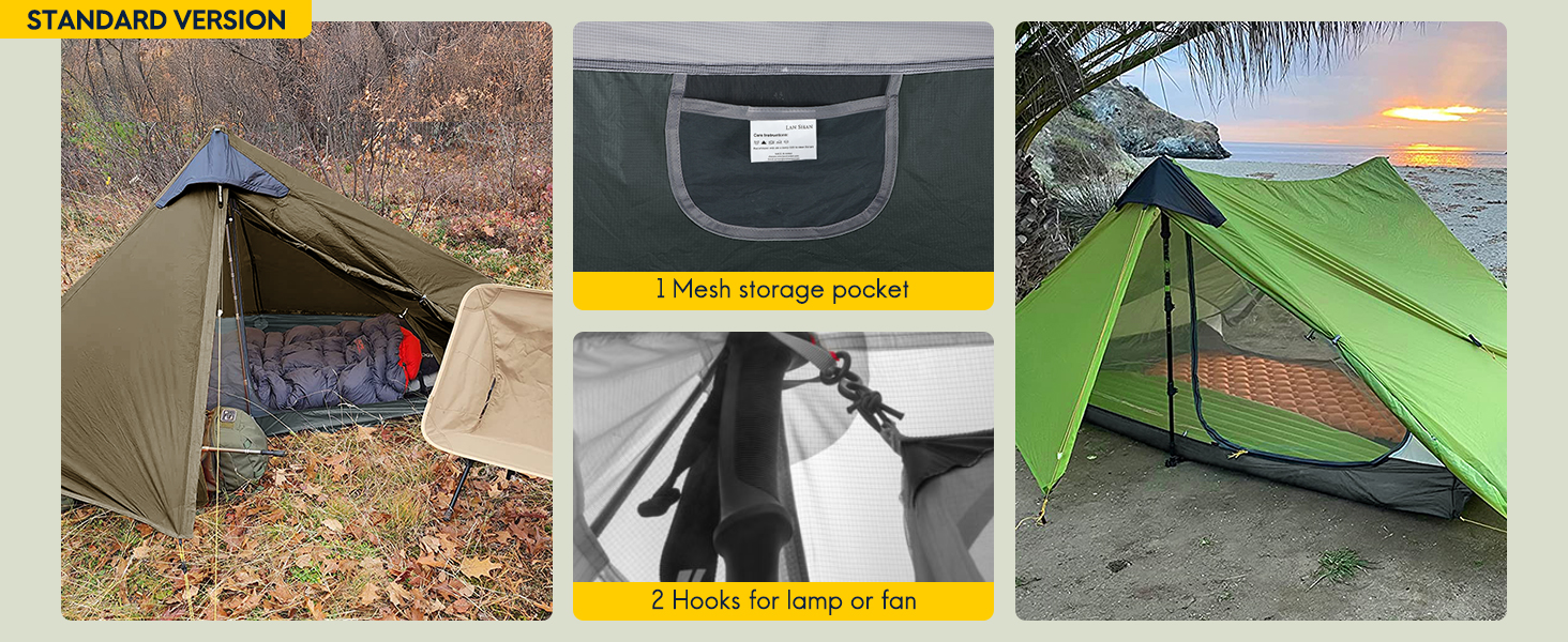 Ultralight Tent 3-Season Backpacking Tent