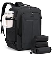 LOVEVOOK Travel Backpackfor Men, 40L Carry on Backpack Flight Approved with 3 Packing Cubes, Extr...
