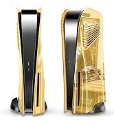 SIKEMAY PS5 Plates for Playstation 5 Disc Edition, PS5 Face Plates Cover Shell with Cooling Vents...
