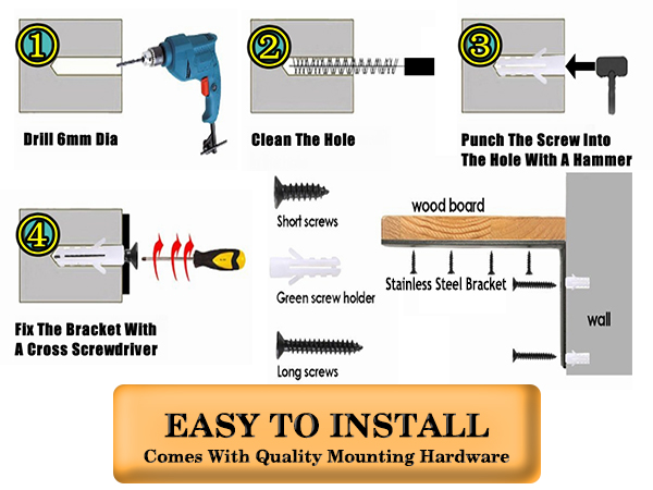 Floating Shelves Brackets