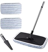 Matthew Microfiber Mop Compatible with Hardwood Floor'N More Microfiber Mop,Reusable&amp;Washable 15x...
