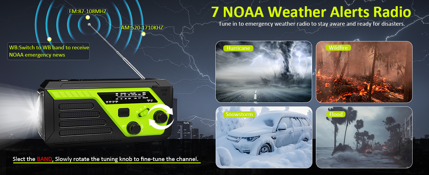 NOAA weather radio emergency