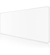 Dapesuom Large Mouse Pad, Extended Gaming Mouse Mat with Stitched Edges, Waterproof Full Size Des...