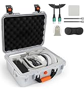 AMAZEAR Hard Case for Apple Vision Pro,Perfect for Storing Vision Pro and Battery at Home or Whil...