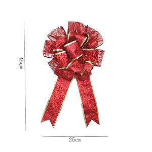 Christmas Tree Topper Bow