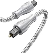 Optical Audio Cable 3Feet/1M SOUNDFAM TOSLINK Optical Cable Male to Male Fiber Optic Cord Hi-Fi S...