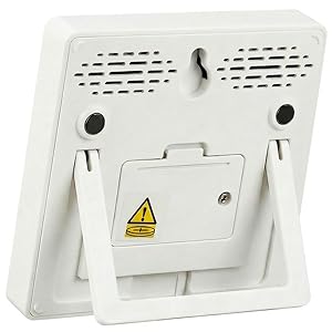 Digital Thermometer Hygrometer Indoor with clock