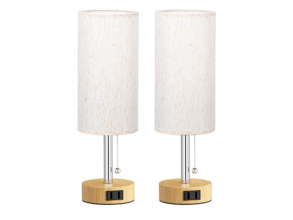 bedside lamps set of 2