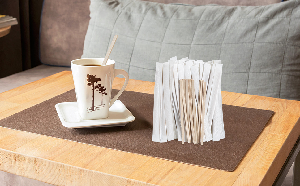 Individually Wrapped Wooden Coffee Stick Stir Sticks