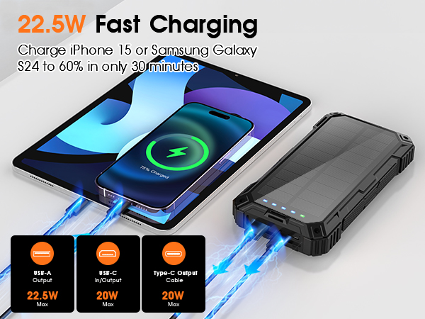 22.5W Fast Charging
