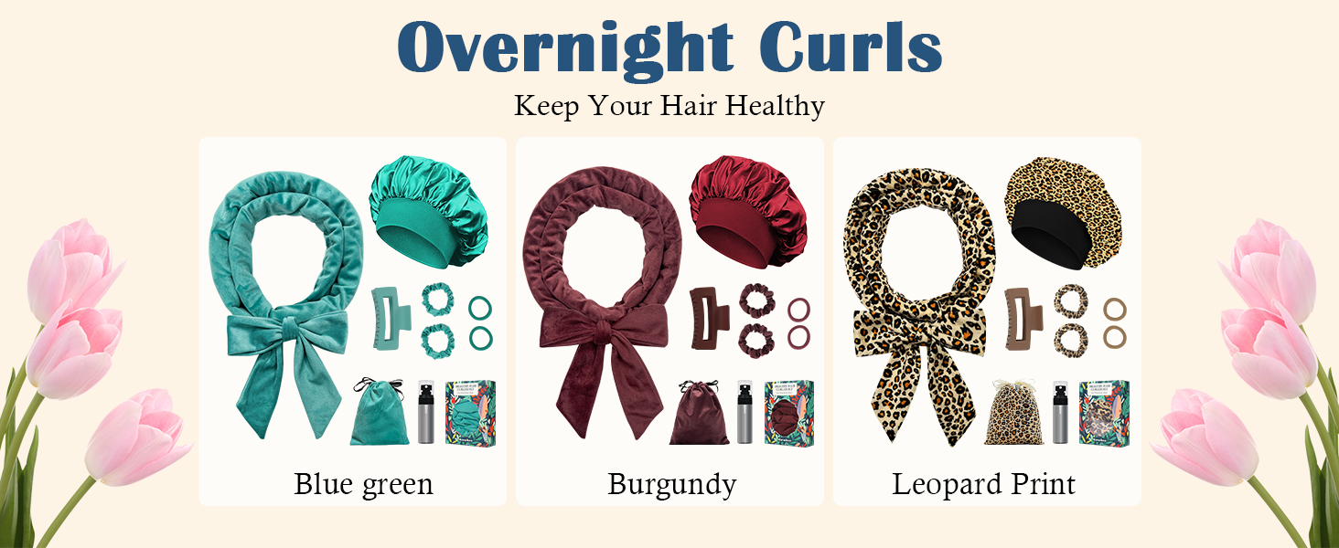 no heat curling headband
