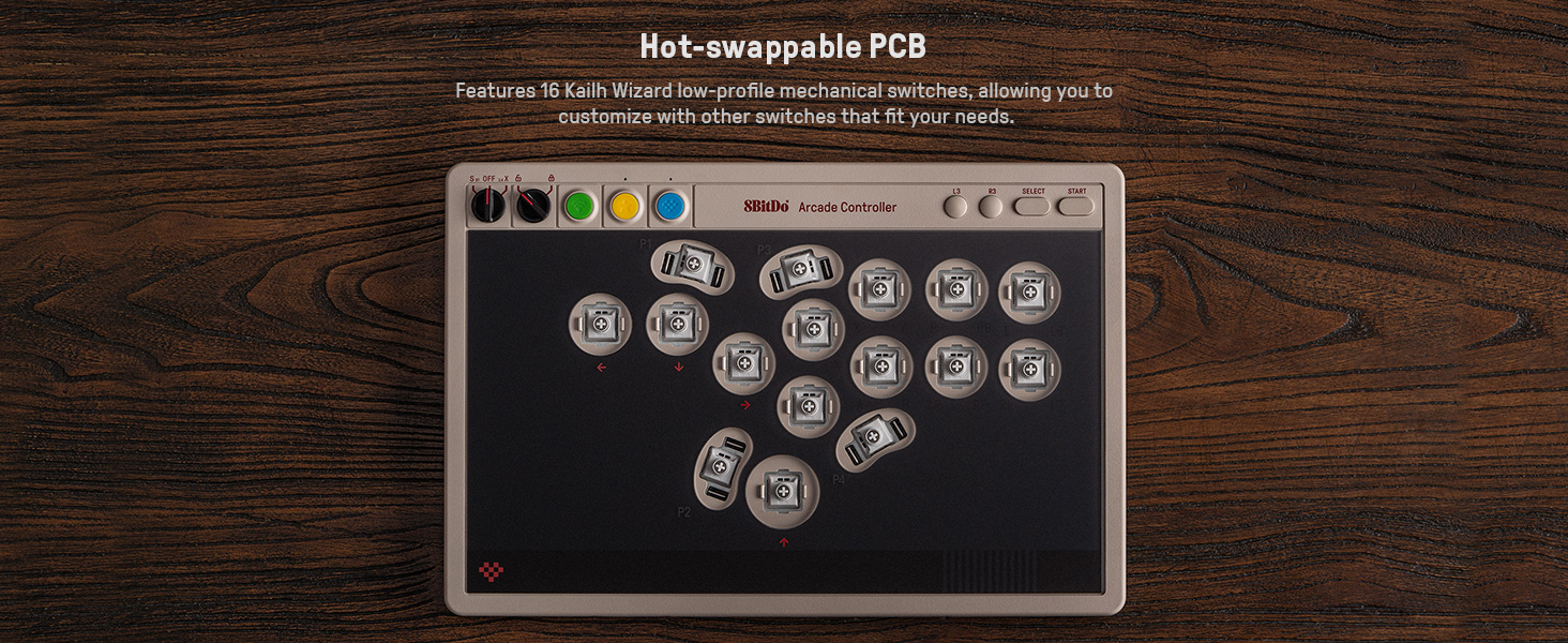 All-Button Arcade Stick; Fighting Game Controller; 2.4G Wireless Arcade Stick; NINTENDO switch