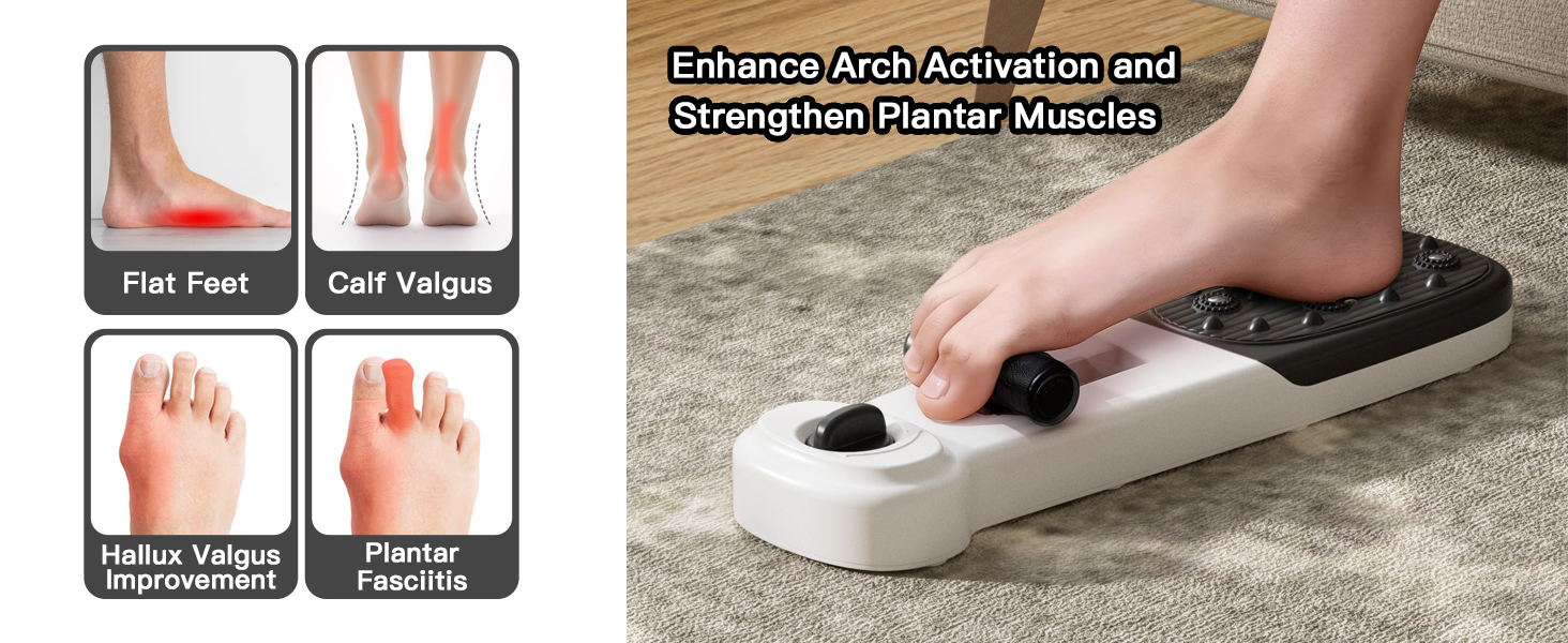 foot arch trainer for flat feet