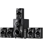 Bobtot Surround Sound Speakers Home Theater Systems - 700 Watts Peak Power 5.1/2.1Wired Stereo Sp...
