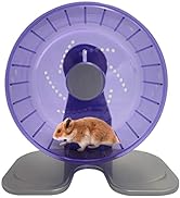 Petest Hamster Exercise Wheel, Silent Spinner Hamster Running Wheels, Diameter 8.3 inch, Purple