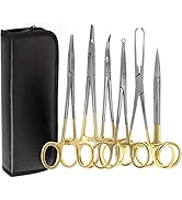 Set of 6 German Sutureless Vasectomy, Meatotomy Set, Urology Surgical Instruments - Fixation Clam...