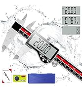 Digital Caliper Electronic Caliper Measuring Tool Precision Digital Vernier Caliper Inch/Millimet...