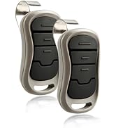 Garage Outlet Replacement 3 Button G3T-R Garage Door Remote Opener with Visor Clip for Genie-Inte...