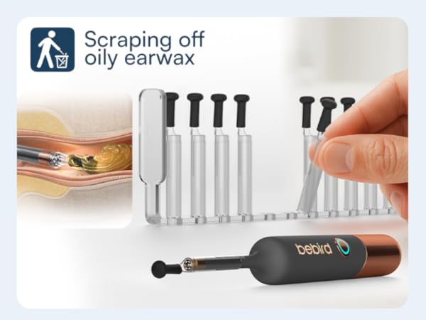 For dry ears, oily ears, flake earwax, and ear debris.