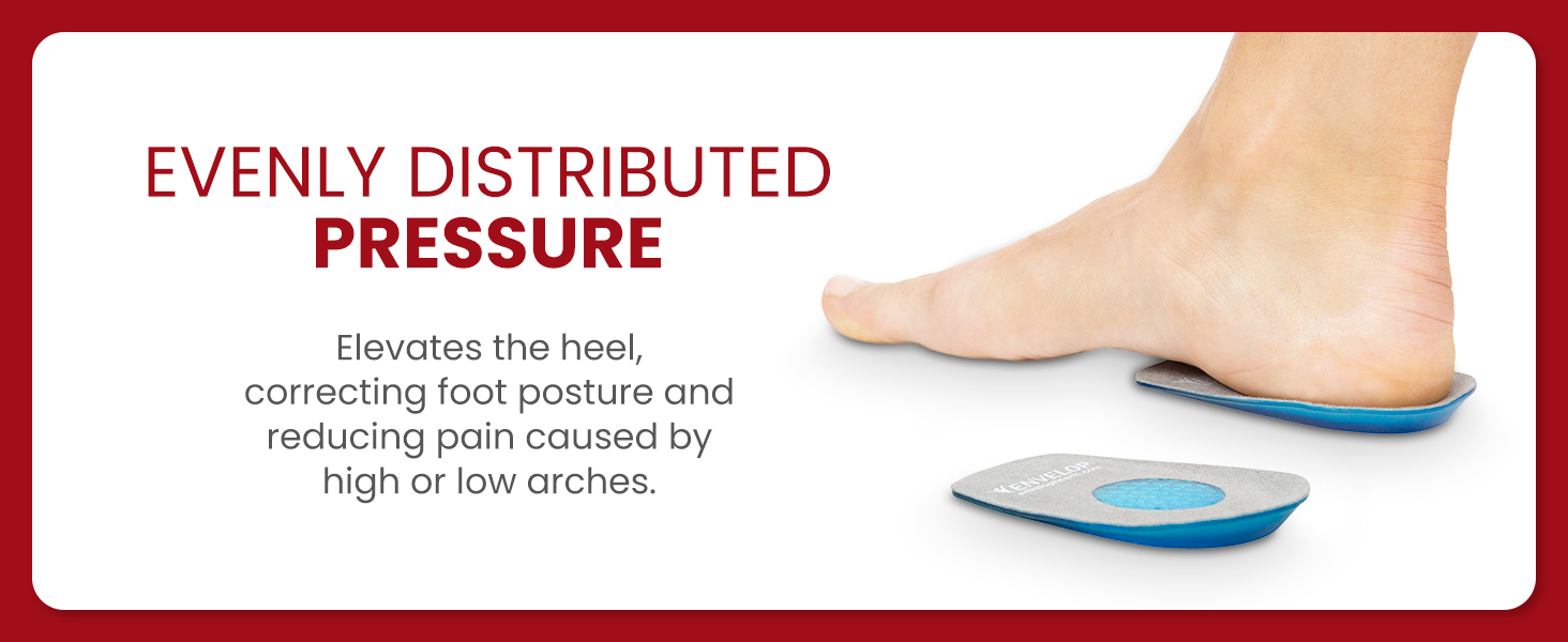 Evenly Distributes Pressure