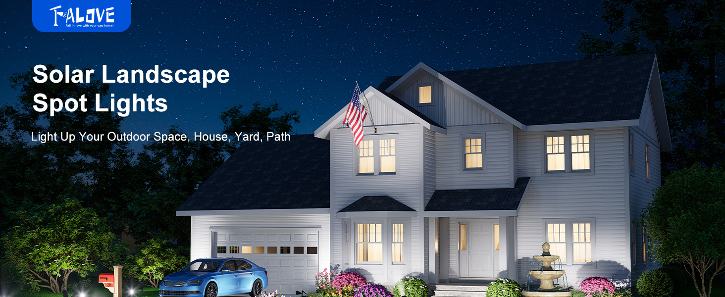 solar spot lights outdoor