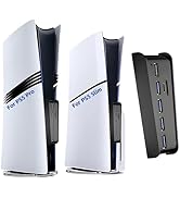 6 Ports USB Hub for PS5 Pro/Slim Console, High-Speed Expander Hub Charger Port with 4 USB-A 2.0 +...