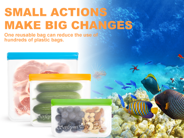 One reusable bag can reduce the use of hundreds of plastic bags.