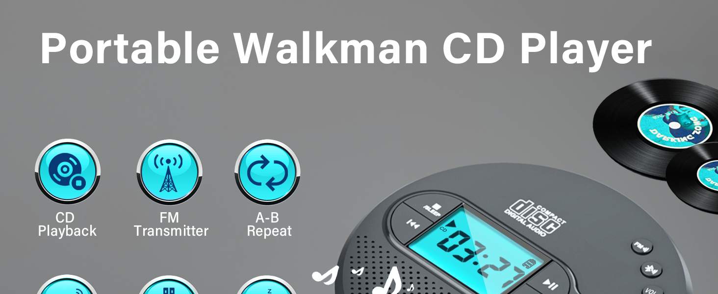 Walkman cd player