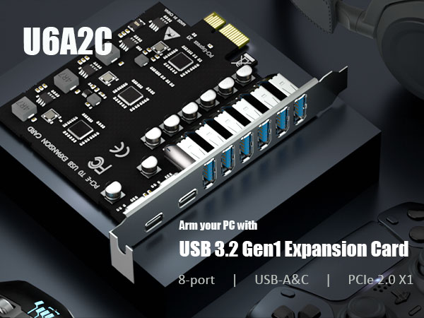 PCIe USB Expansion Card