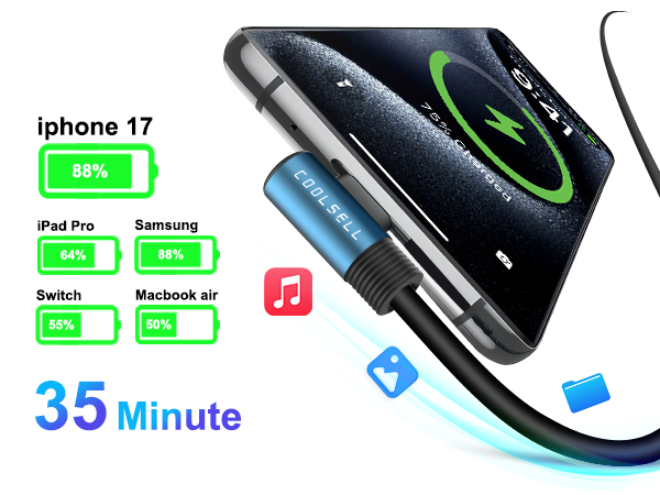 usb c right angle 6 inch