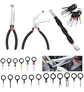 Electrical Disconnect Pliers for Cars with Terminal Removal Tool Kit,Sturdy Electrical Connector ...