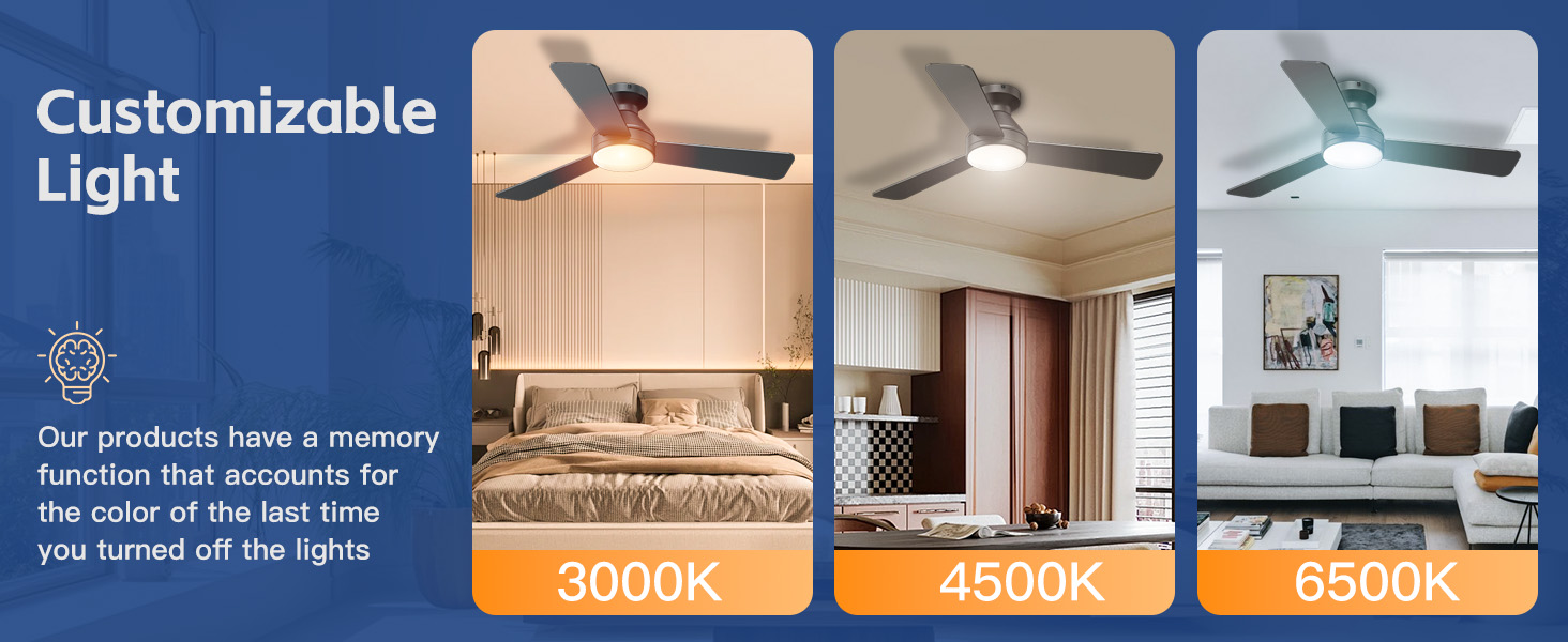 ceiling fans with lights and remote