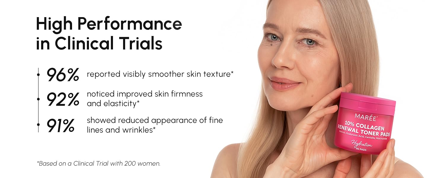 collagen toner pads