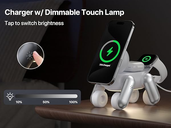4 in 1 magnetic wireless charging station for apple devices