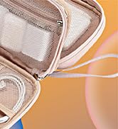 NISHEL Travel Cord Organizer Case, Double Layers Tech Electronic Case, Travel Essentials for Char...