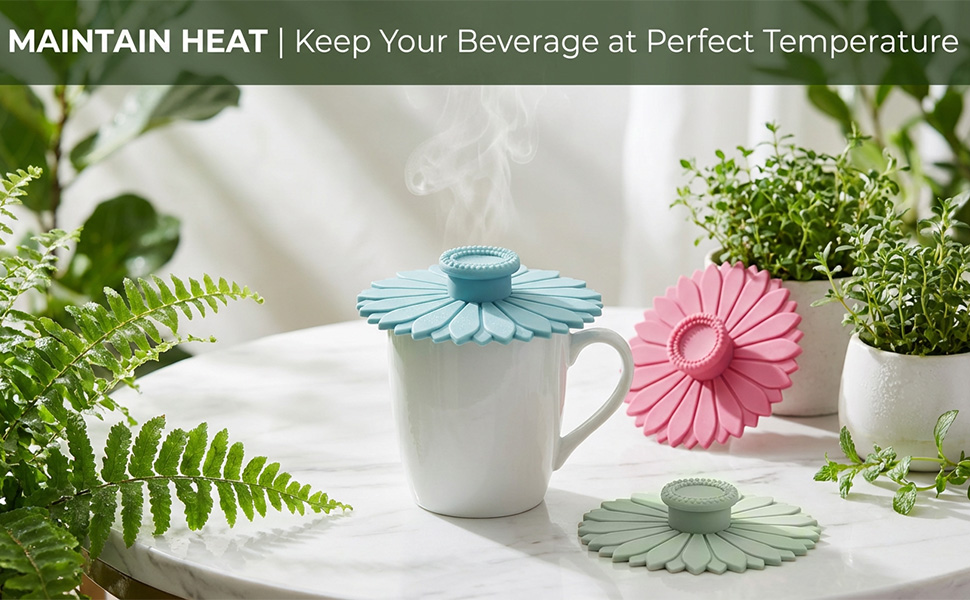 Sunflower Silicone Cup Covers