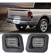 LED License Plate Light Compatible with 2003-2018 Dodge RAM 1500 2500 3500 License Plate Lights A...