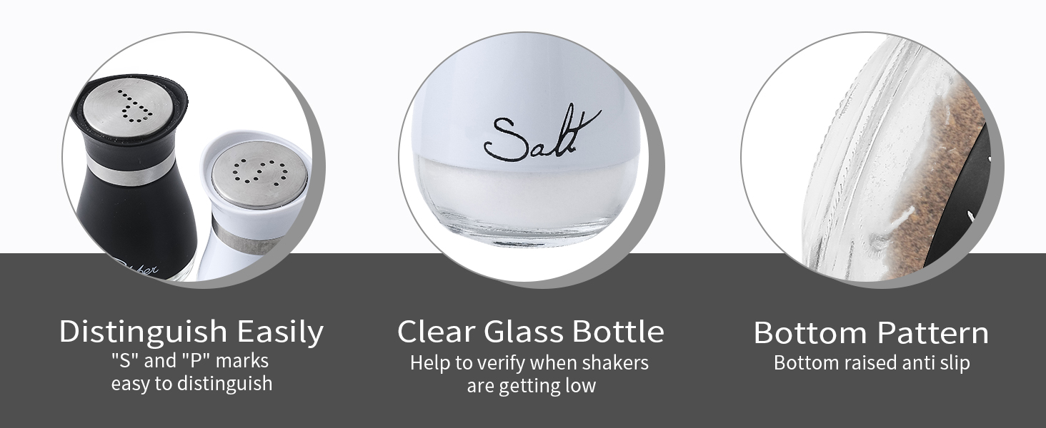 salt and pepper shakers