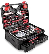 KingTool 325 Piece Home Repair Tool Kit, General Home/Auto Repair Tool Set, Toolbox Storage Case ...