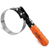 HORUSDY Large Swivel Oil Filter Wrench, 4