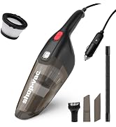 Shop-Vac 12V Car Vacuum Cleaner, 7000 Pa Suction Power Portable Vacuum Cleaner, Handheld Vacuum f...