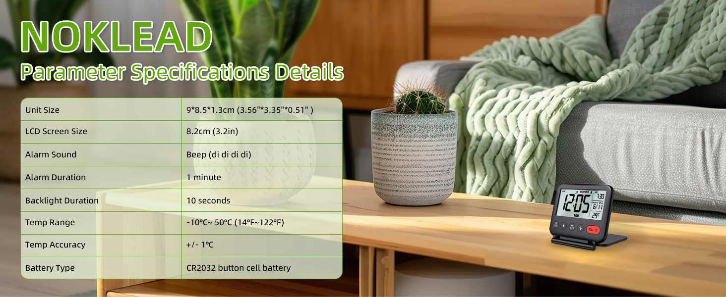 NOKLEAD parameter specifications details