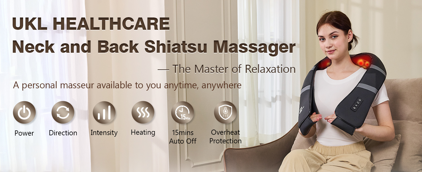 UKL Shiatsu Massager